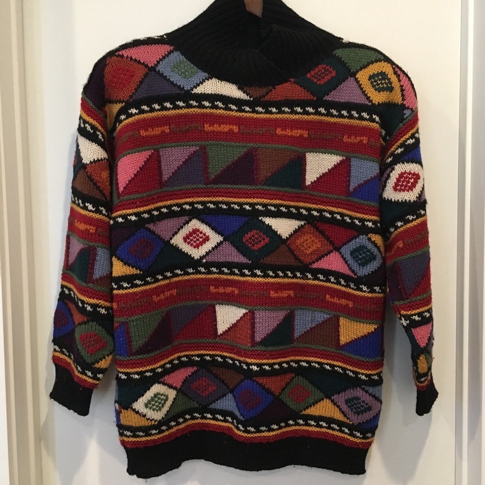 Vintage Lands’ End 100% Wool Sweater